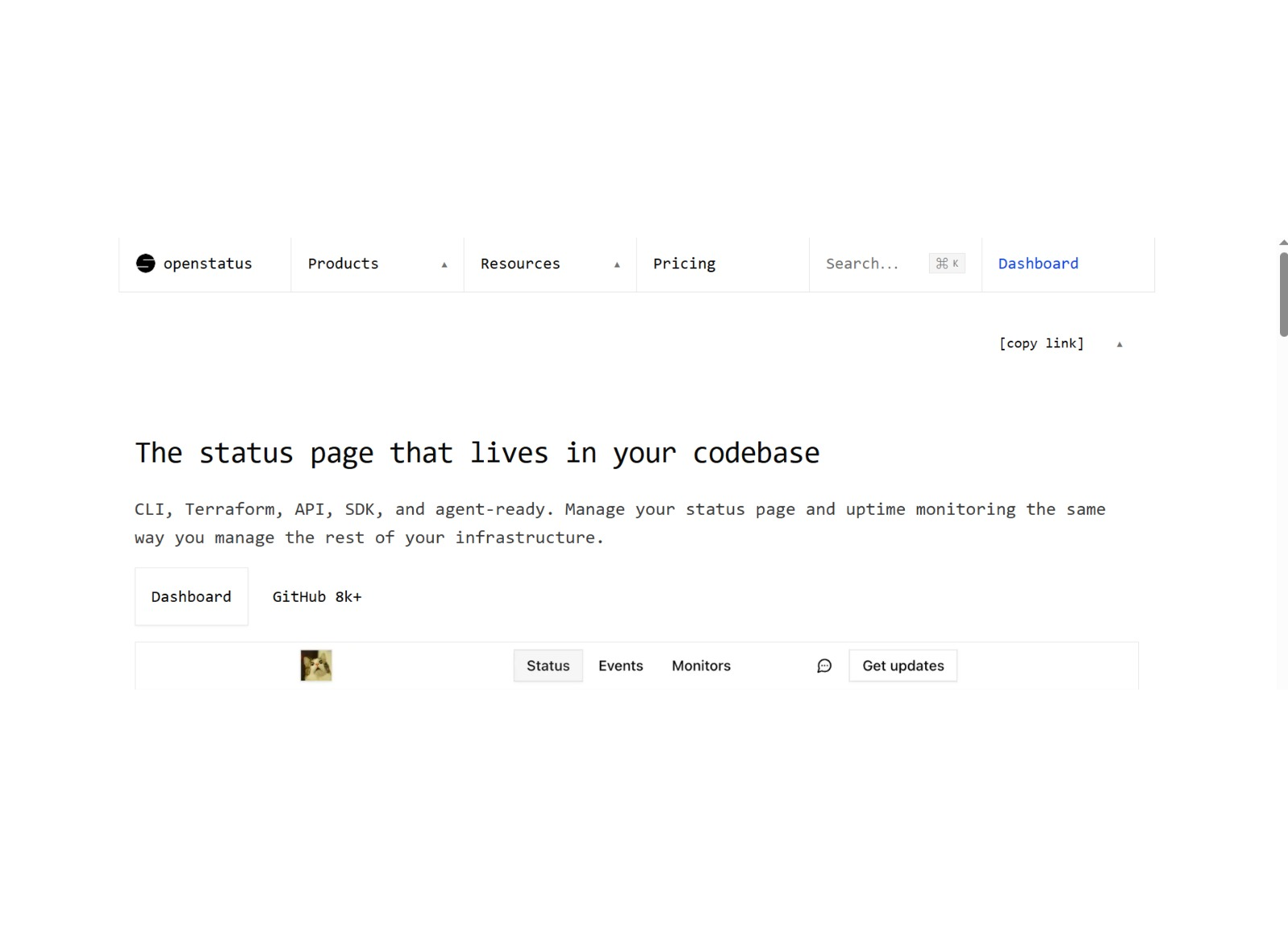 OpenStatus